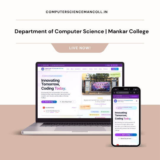 Dept. of Computer Science, Mankar College