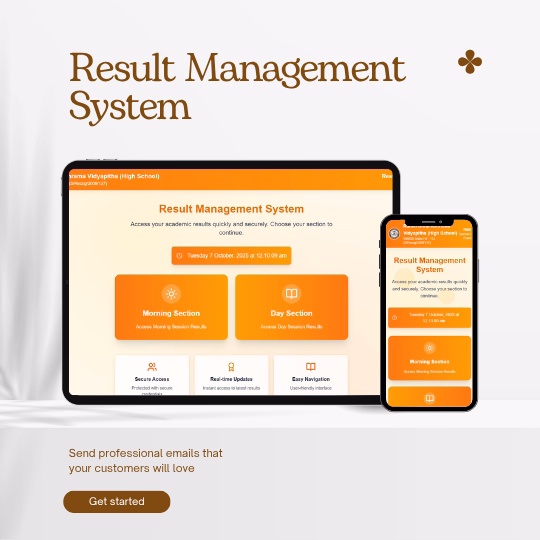 Result Management System - RMS